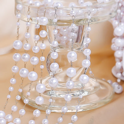 Imitation Pearl Strand Chain