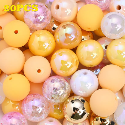 Vintage Round Wood Beads