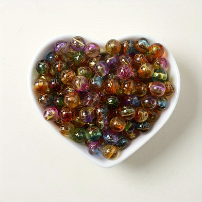 Sparkling Acrylic Spacer Beads
