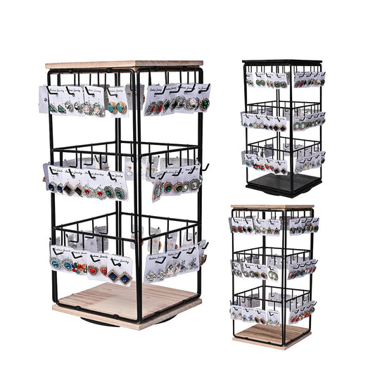 360 Degree Rotating Earring Display Stand