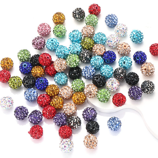 Mixed Color Glass Decorative Beads