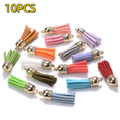 Colorful Polyester Tassel Pendants