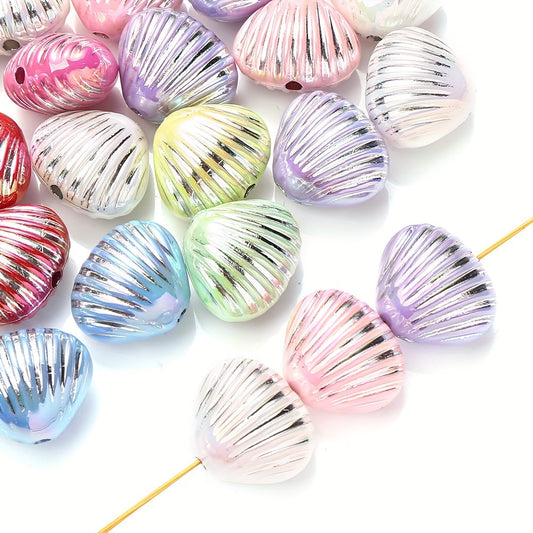 Shell Acrylic Beads