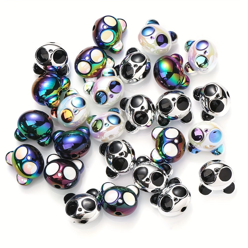 Panda Shape Acrylic Beads