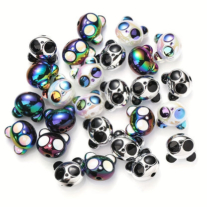 Panda Shape Acrylic Beads