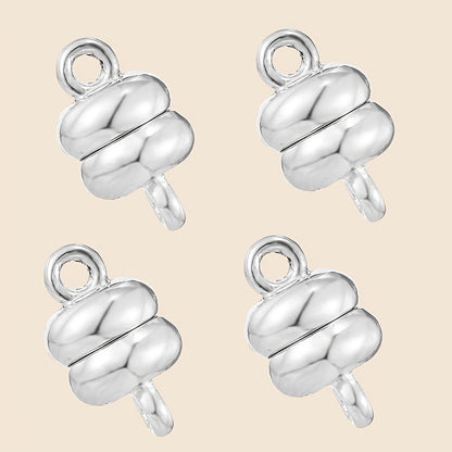 Flat Round Magnetic Jewelry Clasps