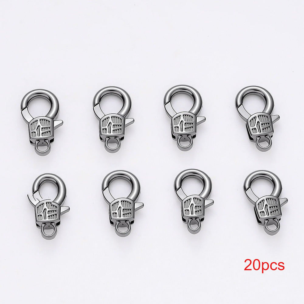 Mixed Color Metal Lobster Clasps