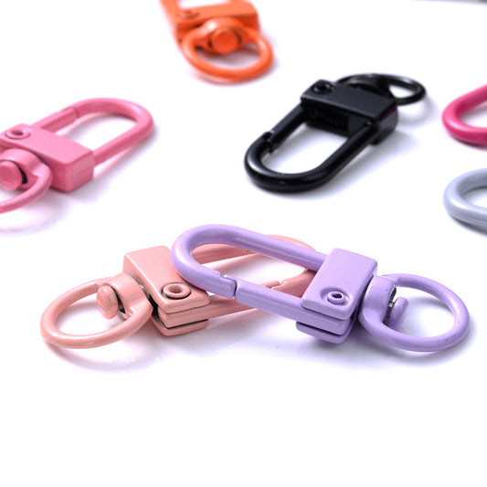 Colorful Swivel Keychain Clasps
