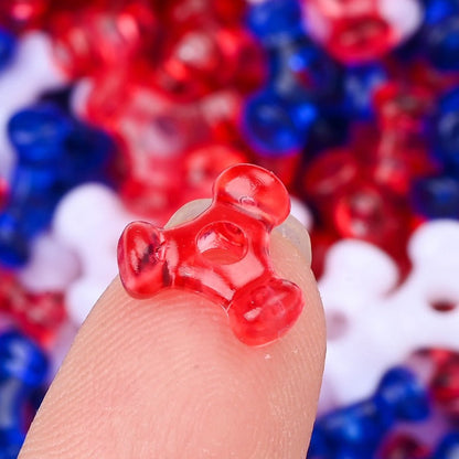 Independence Day Acrylic Beads