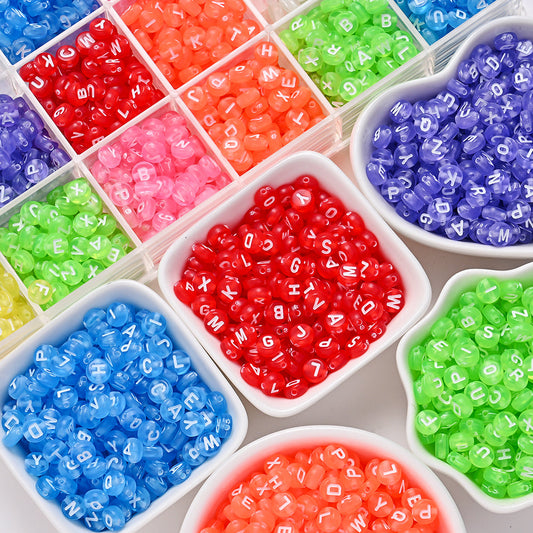 Acrylic Letter Beads
