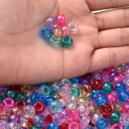 Mixed Heart Butterfly Acrylic Beads