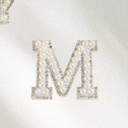 Alphabet Flatback Decorative Bead
