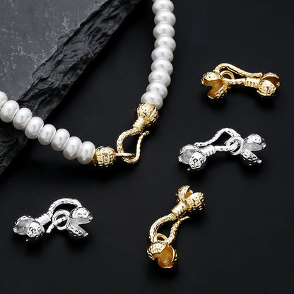 Gold Brass Fish Hook Clasps