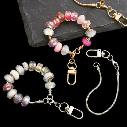 Blank Beadable Keychain Set