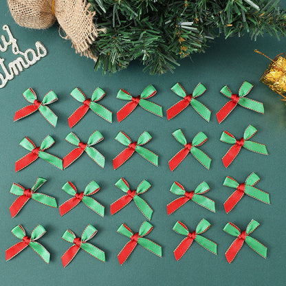 Christmas Mini Satin Ribbon Bows