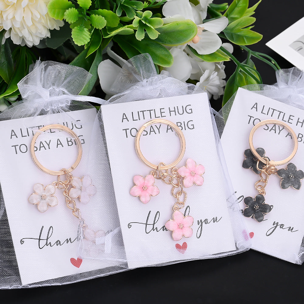 Flower Keychain Making Gift Set