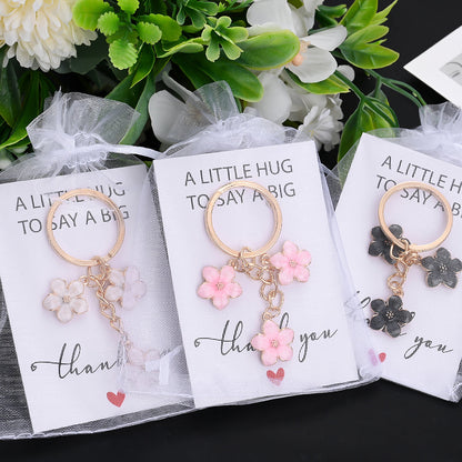 Flower Keychain Making Gift Set