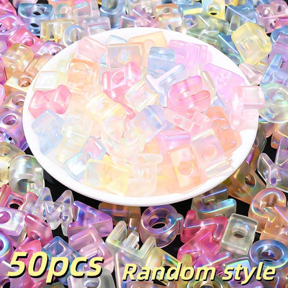Acrylic Letter Beads