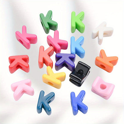 A-Z Acrylic Letter Spacer Beads
