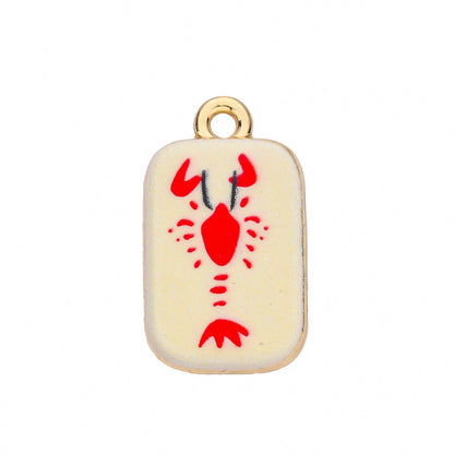 1-Piece Vintage Gold Animal & Nature Charm Pendant
