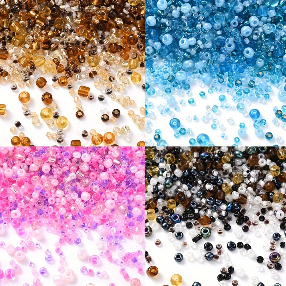 750PCS 2/3/4mm Mixed Glass Beads - 20g