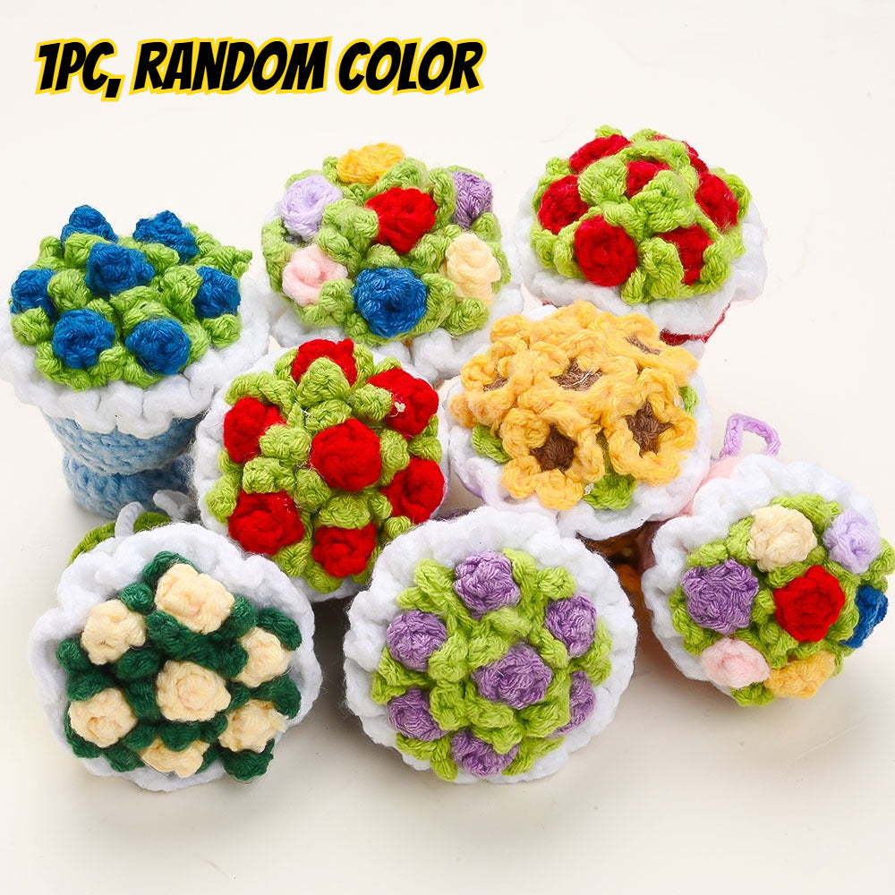 1/3-Piece Stuffed Plant Flower Charms