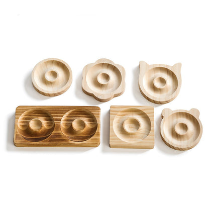 Wooden Beaded Jewelry Making Tray