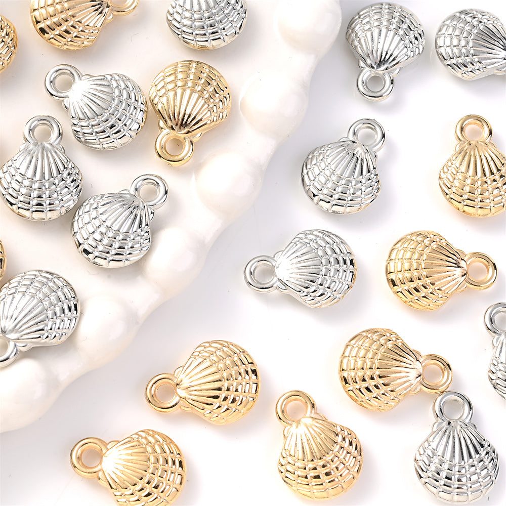 Shell CCB Spacer Beads