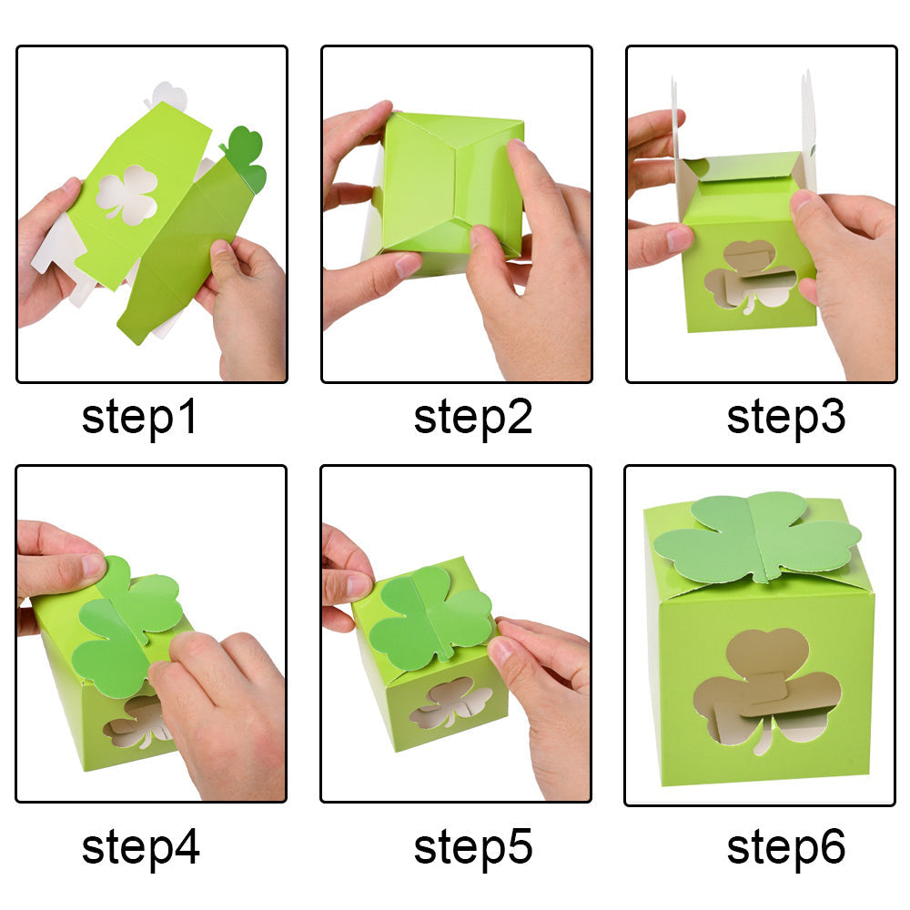 St. Patrick's Day Clover Gift Boxes