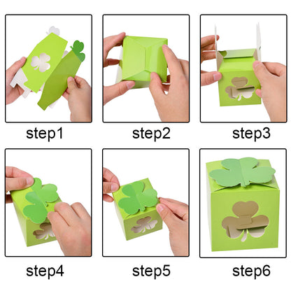 St. Patrick's Day Clover Gift Boxes