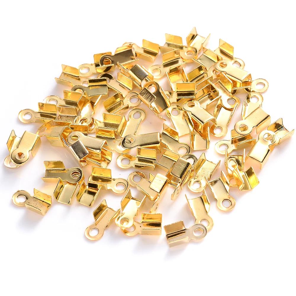 200pcs 2.5/3.5/4mm Crimp End Caps