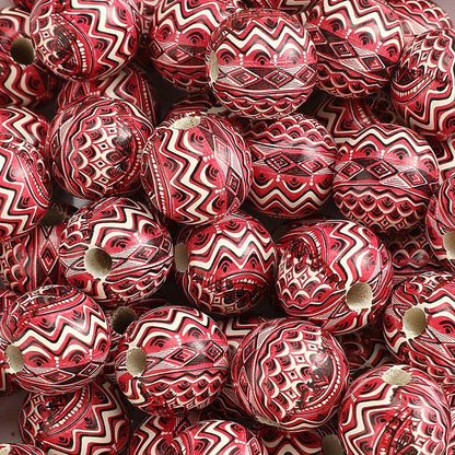 Bohemian Wooden Beads