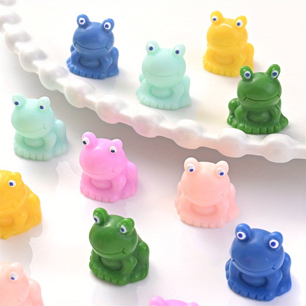 16x17mm 10pcs Resin Frog Beads