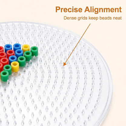 4-Pin Transparent Plastic Bead Board