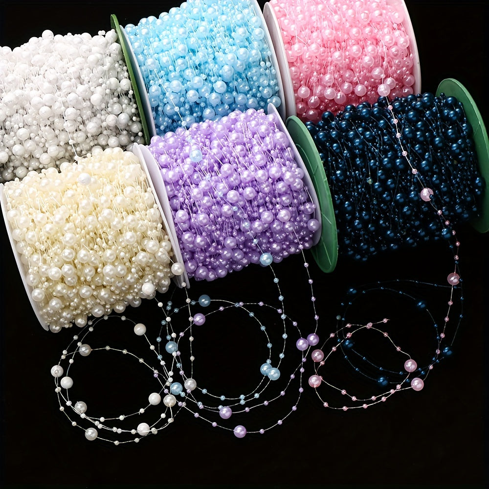 118.11 Inch Acrylic Round Bead Chain