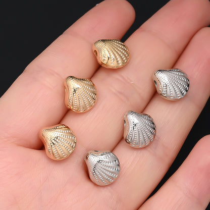 30pcs/set 11x12mm CCB Plastic Shell Beads