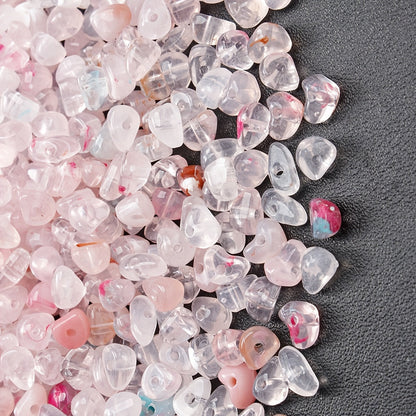 Mixed Color Irregular Acrylic Loose Beads