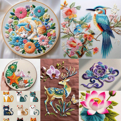 Multicolor Embroidery Floss Thread Set