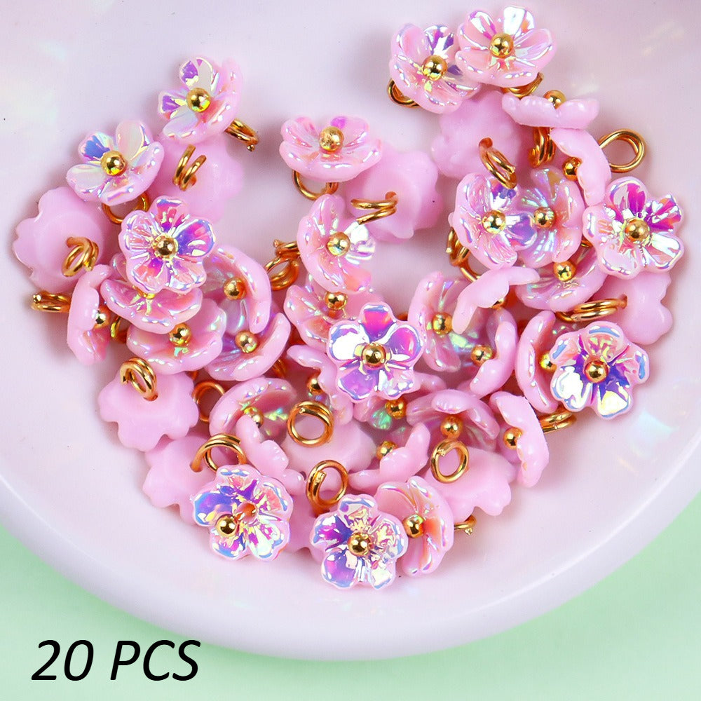 AB Resin Lily of The Valley Charms