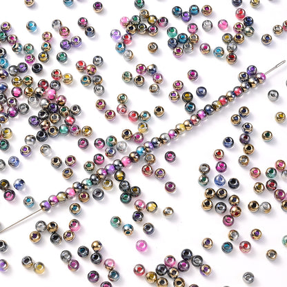 800pcs 4mm Glass Mini Beads