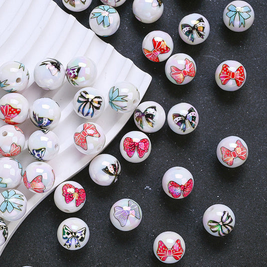 Butterfly Acrylic Beads