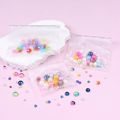 Frosted Self-Sealing Jewelry Bags