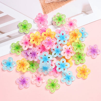 Gradient Flower Beads
