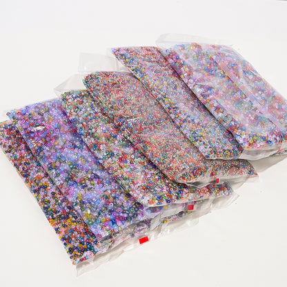 450g 2/3/4mm Mixed Color Glass Seed Beads