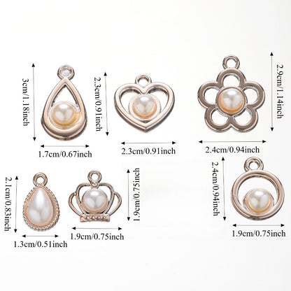 CCB Imitation Pearl Pendants