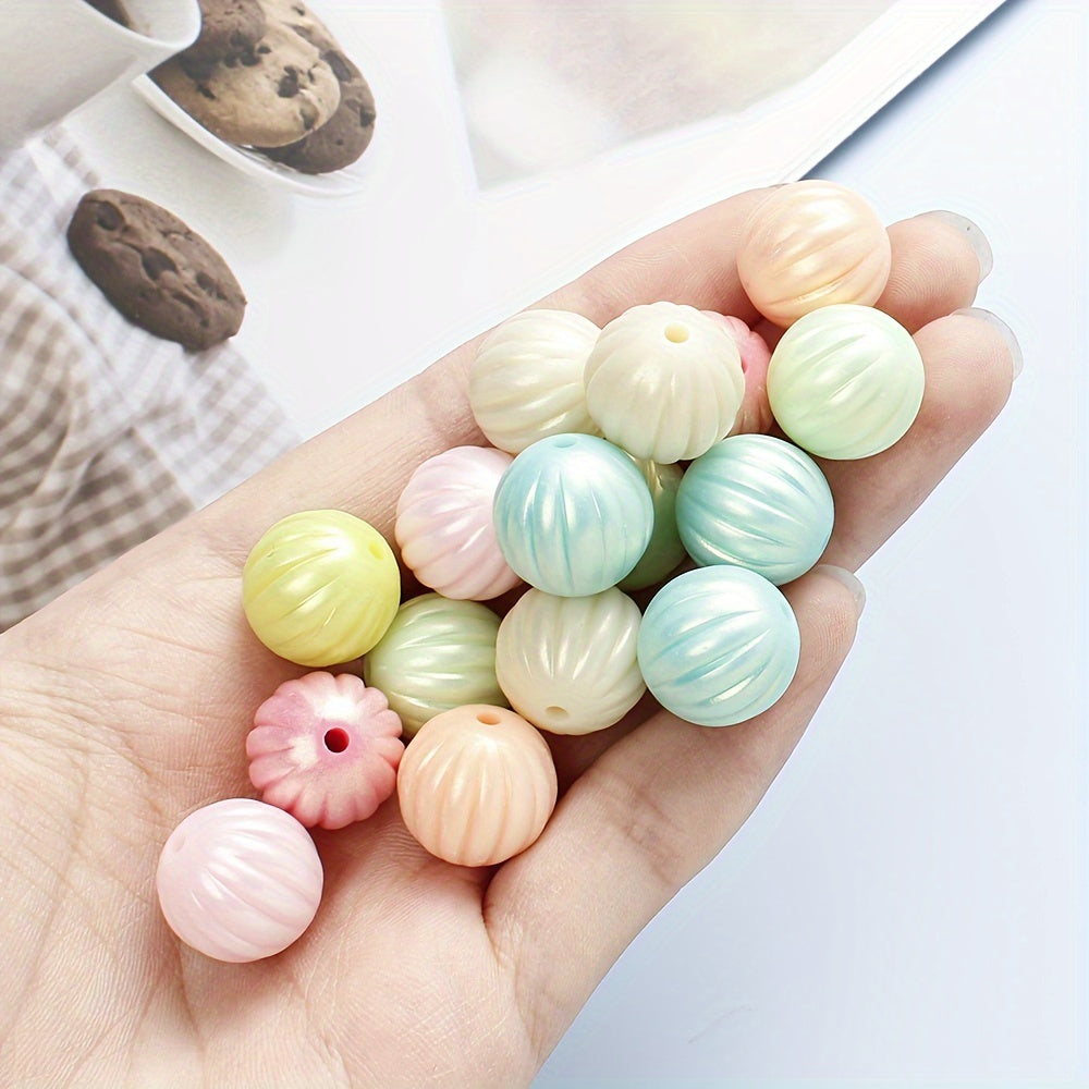 10/20/30/50/100/200pcs Macaron Color Acrylic Beads