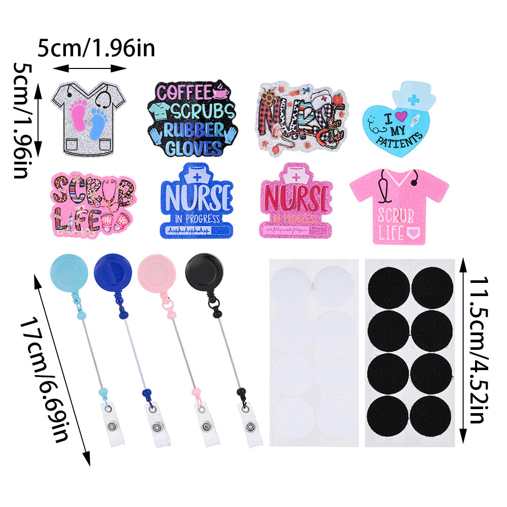 Beadable Badge Reel DIY Kit