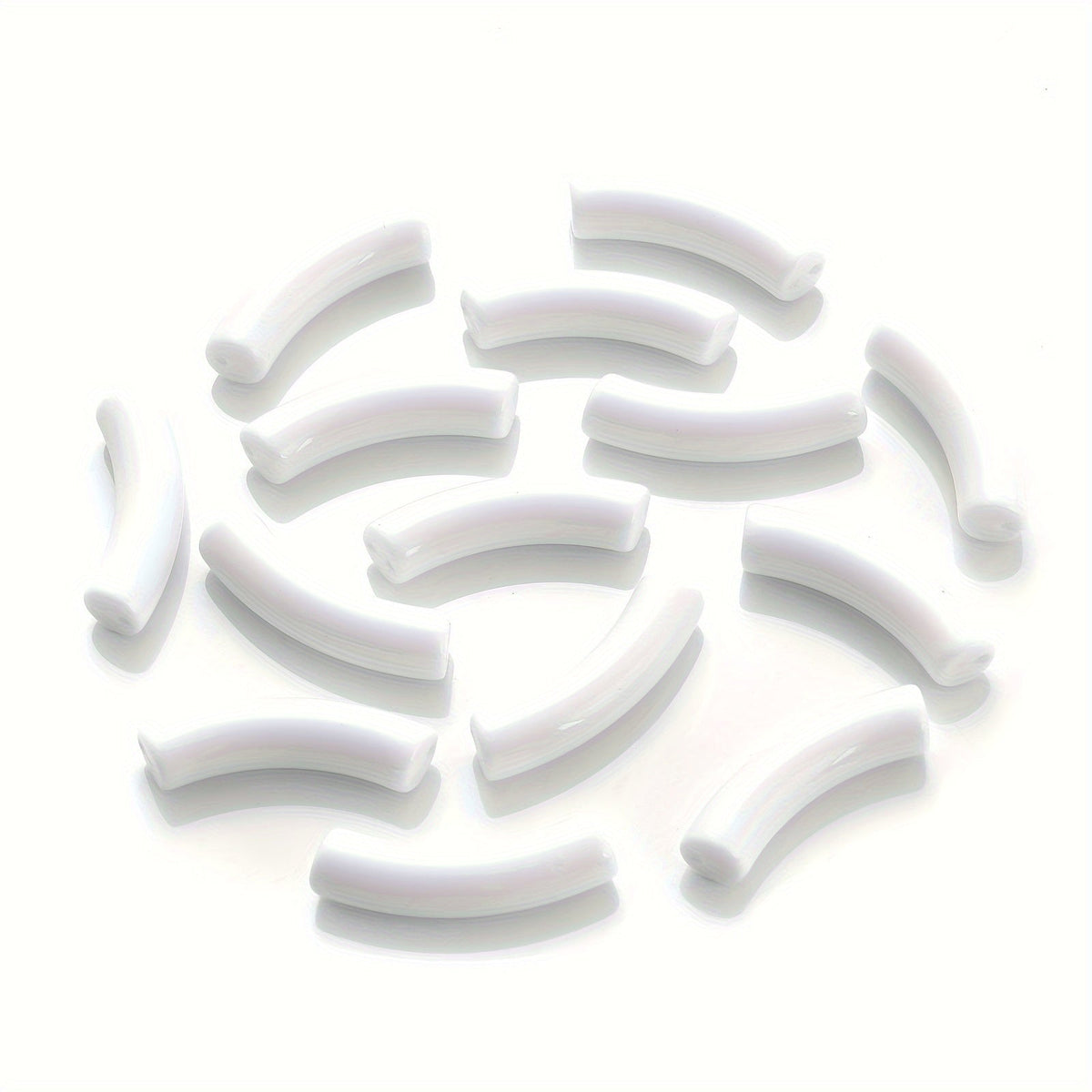 Gradient Curved Acrylic Beads