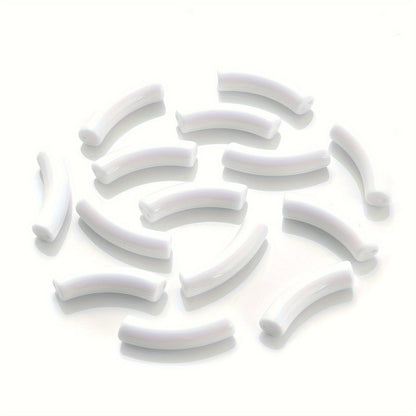 Gradient Curved Acrylic Beads
