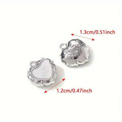Alloy Love Cube Charms